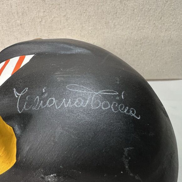 Ceramic Fat Penguin Chef Tiziana Coccia Signed Italy Whimsical Handmade - Picture 7 of 14